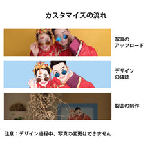 画像をギャラリービューアに読み込む, 写真からオリジナルLEDランプ|結婚祝い 誕生日プレゼント|似顔絵 カスタム ギフト|Unimstar