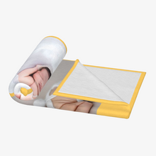 画像をギャラリービューアに読み込む, 写真で作るオリジナルブランケット | 名前と生年月日が入った毛布 | 出産祝い プレゼント|4色