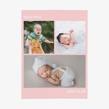 画像をギャラリービューアに読み込む, 4枚写真カスタマイズブランケット