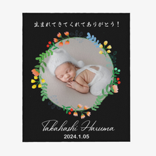 画像をギャラリービューアに読み込む, 写真 名入れ ブランケット 果実