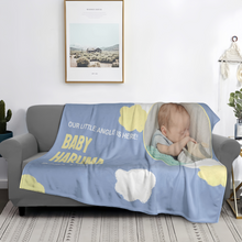 画像をギャラリービューアに読み込む, ベビーブランケット 写真入りブランケット オーダーメイド ブランケット 出産 祝い プレゼント