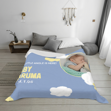 画像をギャラリービューアに読み込む, 写真 誕生日 名入れ ブランケット