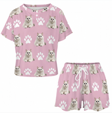画像をギャラリービューアに読み込む, うちの子・ペットの写真で作る パジャマセット|犬・猫 肉球 オリジナルパジャマ 半袖|Unimstar