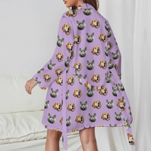 画像をギャラリービューアに読み込む, うちの子・ペットの写真で作る パジャマ|犬・猫 オリジナルナイトガウン 多頭飼い|Unimstar