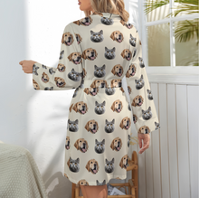 画像をギャラリービューアに読み込む, うちの子・ペットの写真で作る パジャマ|犬・猫 オリジナルナイトガウン 多頭飼い|Unimstar