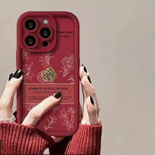 画像をギャラリービューアに読み込む, iPhoneケース 山茶花 スマホケース レトロ スケッチ風