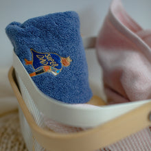 画像をギャラリービューアに読み込む, オーダーメイド 名入れタオル 文字刺繍入り イラストマフラータオル コットン