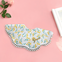 画像をギャラリービューアに読み込む, 名前入り スタイ|赤ちゃん 前掛け 名前|スタイ 刺繍|新生児 スタイ|スタイ・よだれかけ(Ⅷ)