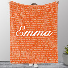 画像をギャラリービューアに読み込む, お名前入りブランケット | 出産祝いの贈り物 | パーソライズ・ブランケット|ニックネーム・キッズネーム 名入れギフトー