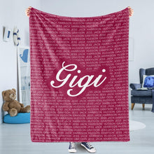 画像をギャラリービューアに読み込む, お名前入りブランケット | 出産祝いの贈り物 | パーソライズ・ブランケット|ニックネーム・キッズネーム 名入れギフトー