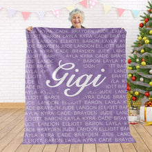 画像をギャラリービューアに読み込む, お名前入りブランケット | 出産祝いの贈り物 | パーソライズ・ブランケット|ニックネーム・キッズネーム 名入れギフトー