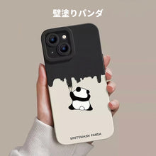 画像をギャラリービューアに読み込む, iPhoneケース パンダさん iPhone16ケース・全機種対応 かわいい シリコン カップル向け