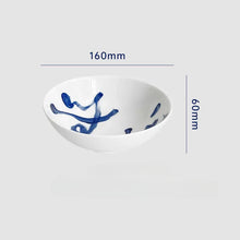 画像をギャラリービューアに読み込む, オーダーメイド 文字内容をカスタマシズお碗 茶碗 お皿 マグカップ 反り碗 反り鉢 染付磁器 食器 手書き 台湾字草書