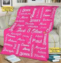 画像をギャラリービューアに読み込む, お名前入りブランケット | 出産祝いの贈り物 | パーソライズ・家族i01| 名入れギフトー