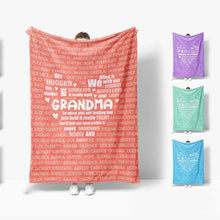 画像をギャラリービューアに読み込む, お名前入りブランケット | 出産祝いの贈り物 | パーソライズ・家族i03| 名入れギフトー