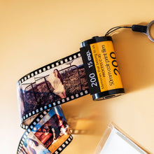画像をギャラリービューアに読み込む, 【オーダーメイド】写真入りからのフィルムキーチェーン オリジナル カメラフォトロールキーホルダー おしゃれ メンズ レディース