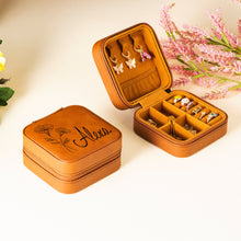 画像をギャラリービューアに読み込む, 名入れ誕生花ジュエリーボックス・ジュエリー収納・かわいい おしゃれ