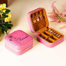 画像をギャラリービューアに読み込む, 名入れ誕生花ジュエリーボックス・ジュエリー収納・かわいい おしゃれ