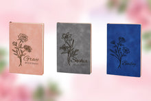 画像をギャラリービューアに読み込む, 名前入り手帳カバー♥カスタマイズ可能♪誕生花