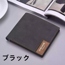 画像をギャラリービューアに読み込む, 写真彫刻 カスタム 二つ折り財布 メンズ 合皮 レザーウォレット クリスマスプレゼント