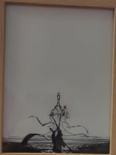 ギャラリービューア【線描きLEDフォトフレーム】点灯して色付き|完全オリジナル|オーダーメイド|イラスト|写真|発光フォトフレームに読み込んでビデオを見る