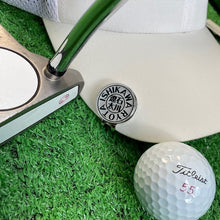 画像をギャラリービューアに読み込む, ゴルフマーカー フルネームアイコン・オリジナルデザイン 名入れ【父の日】【敬老の日】【退職祝】【誕生日】