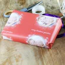 画像をギャラリービューアに読み込む, 写真入り★包装紙 ラッピングペーパー☆クリスマスプレゼント♪