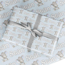 画像をギャラリービューアに読み込む, 名前入り★包装紙 ラッピングペーパー☆クリスマスプレゼント♪ 子供用