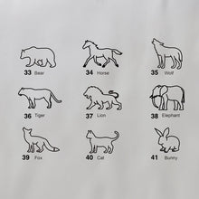 画像をギャラリービューアに読み込む, 【オーダーメイド】馬・狼・猫・ウサギの形 名前やイニシャル入り ネックレス|ペット・うちの子 オリジナル ペットグッズ|Unimstar