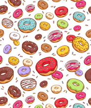 画像をギャラリービューアに読み込む, ペットの写真から似顔絵で作る オリジナルブランケット|犬・猫 名入れ 毛布|カスタム 膝掛け 甘いドーナツ|Unimstar