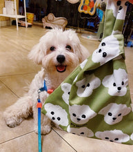 画像をギャラリービューアに読み込む, オリジナルペットの似顔絵 リストバッグ|愛犬・愛猫の写真 名入れトートバッグ|ハンドバッグ 可愛いうちの子