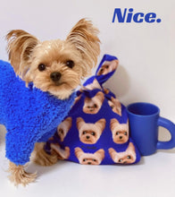 画像をギャラリービューアに読み込む, オリジナルペットの似顔絵 リストバッグ|愛犬・愛猫の写真 名入れトートバッグ|ハンドバッグ 可愛いうちの子