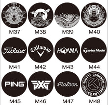 画像をギャラリービューアに読み込む, ゴルフマーカー3枚セット・ゴルフロゴマーカーオリジナルプレゼント08【父の日】【敬老の日】【退職祝】【誕生日】
