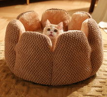 画像をギャラリービューアに読み込む, ペットのぐっすりベッド 小型犬・猫サイズ|うちの子 ペット用品 ふわふわ 4色|Unimstar