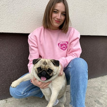 画像をギャラリービューアに読み込む, うちの子・ペットの写真でつくる定番刺繍スウェットシャツ|犬・猫 似顔絵 名入れ|S〜3XL 大きいサイズ・小さいサイズ|Unimstar