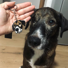 画像をギャラリービューアに読み込む, オリジナルペットの似顔絵キーチェーン|愛犬・愛猫写真からオーダー キーホルダー