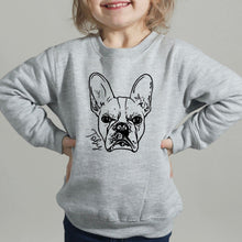 画像をギャラリービューアに読み込む, うちの子名入れ・写真入り オリジナルスウェットシャツ|ペットの似顔絵 カスタマイズ 犬・猫