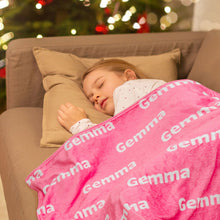 画像をギャラリービューアに読み込む, オーダーメイド 名入れ ブランケット 出産祝いギフト プレゼント 女の子 男の子 赤ちゃん おしゃれ かわいい オリジナルひざ掛け ベビーカー 夏 冷房対応 ふわふわ もこもこ|Unimstar