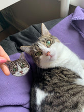 画像をギャラリービューアに読み込む, オリジナルペットの似顔絵キーチェーン|愛犬・愛猫写真からオーダー キーホルダー