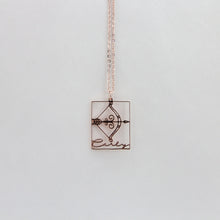 画像をギャラリービューアに読み込む, 名前入り星座ネックレス♡オーダーネックレス♡名入れ♡世界に一つ!
