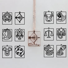 画像をギャラリービューアに読み込む, 名前入り星座ネックレス♡オーダーネックレス♡名入れ♡世界に一つ!