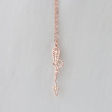 画像をギャラリービューアに読み込む, アロー付き名前入りネームネックレス♡オーダーネックレス♡名入れ♡世界に一つ!