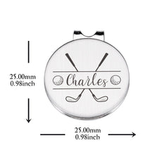 画像をギャラリービューアに読み込む, ゴルフ クリップ マーカー オリジナル・オリジナルプレゼント05【父の日】【敬老の日】【退職祝】【誕生日】