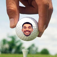 画像をギャラリービューアに読み込む, オリジナルゴルフボールプレゼント写真・ロゴ入り 【父の日】【敬老の日】【退職祝】【誕生日】