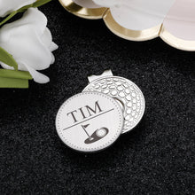 画像をギャラリービューアに読み込む, ゴルフ クリップ マーカー オリジナル・オリジナルプレゼント04【父の日】【敬老の日】【退職祝】【誕生日】