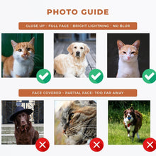 画像をギャラリービューアに読み込む, ペットのイラスト 壁かけ 絵|うちの子似顔絵 ポスター|愛犬・愛猫 名入れ インテリア アート|Unimstar