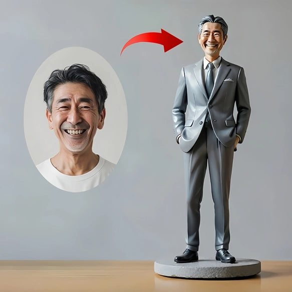 オーダーメイド｜オリジナルフィギュア｜似顔絵フィギュア｜写真から製作するフィギュア｜還暦プレゼント｜定年退職｜敬老の日（III）