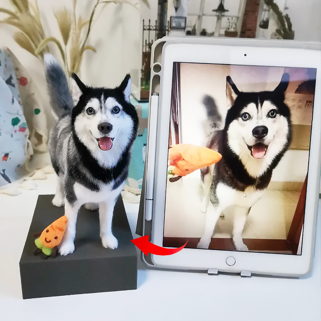 オーダーメイド 羊毛 フェルト ペット｜ペット ぬいぐるみ｜亡くなった ペット ぬいぐるみ｜ペット メモリアル｜飼い犬 の ぬいぐるみ （III）