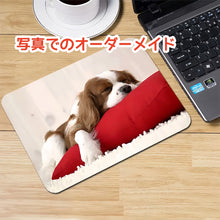 画像をギャラリービューアに読み込む, うちの子の写真で作る　ペットマウスパッド　可愛い
