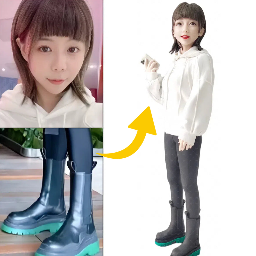 【オーダーメイド】お写真から作る  オリジナル立体似顔絵フィギュア  アニメ 3D  粘土製 プレゼント